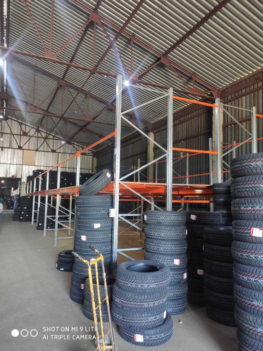 Стелажі для зберігання товару (Мезоні/ палетні/ поличкові) б/в + нові