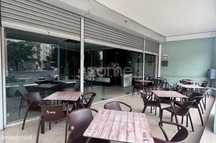 Café situado no Laranjeiro, Almada