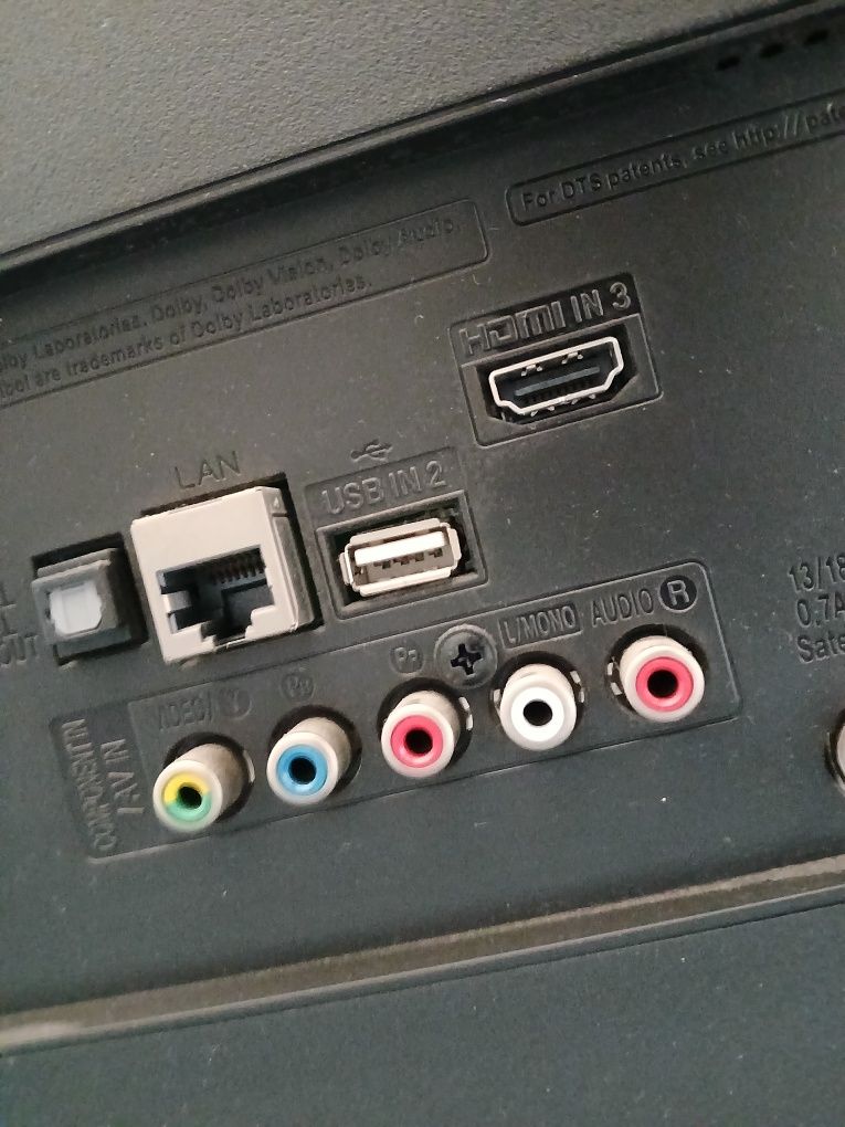 Telewizor LCD uszkodzony matryca