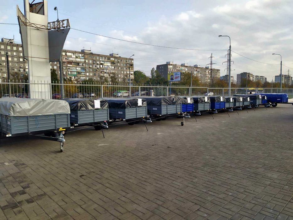 Прицеп Для Легкового Автомобиля! Усиленный! (2200*1300мм)