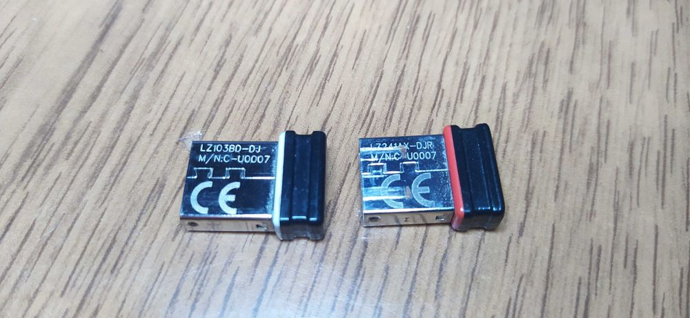 Адаптеры для беспроводных мышек или клавиатур Genius Logitech 3 шт