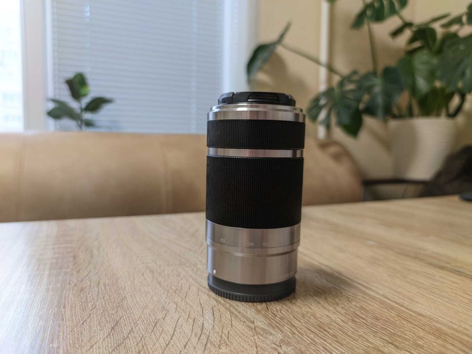 Sony 55-210 f/4.5-6.3 OSS ! Для Sony NEX, Alpha ! Чёрный и Серебряный!