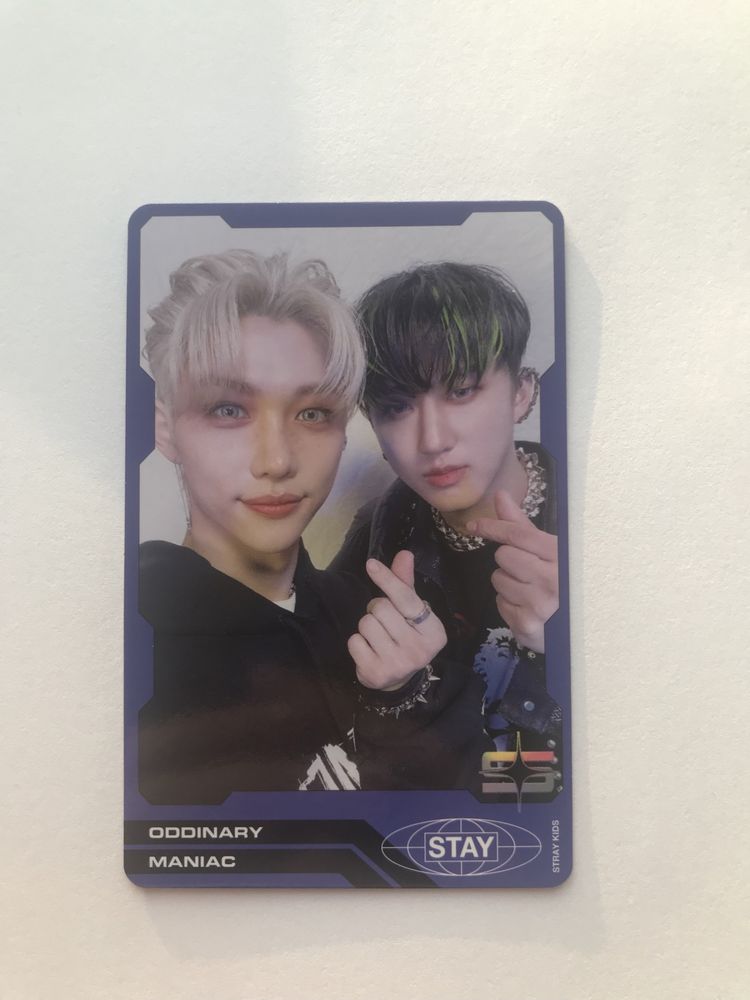 Stray Kids Oddinary Felix/Changbin Photocard