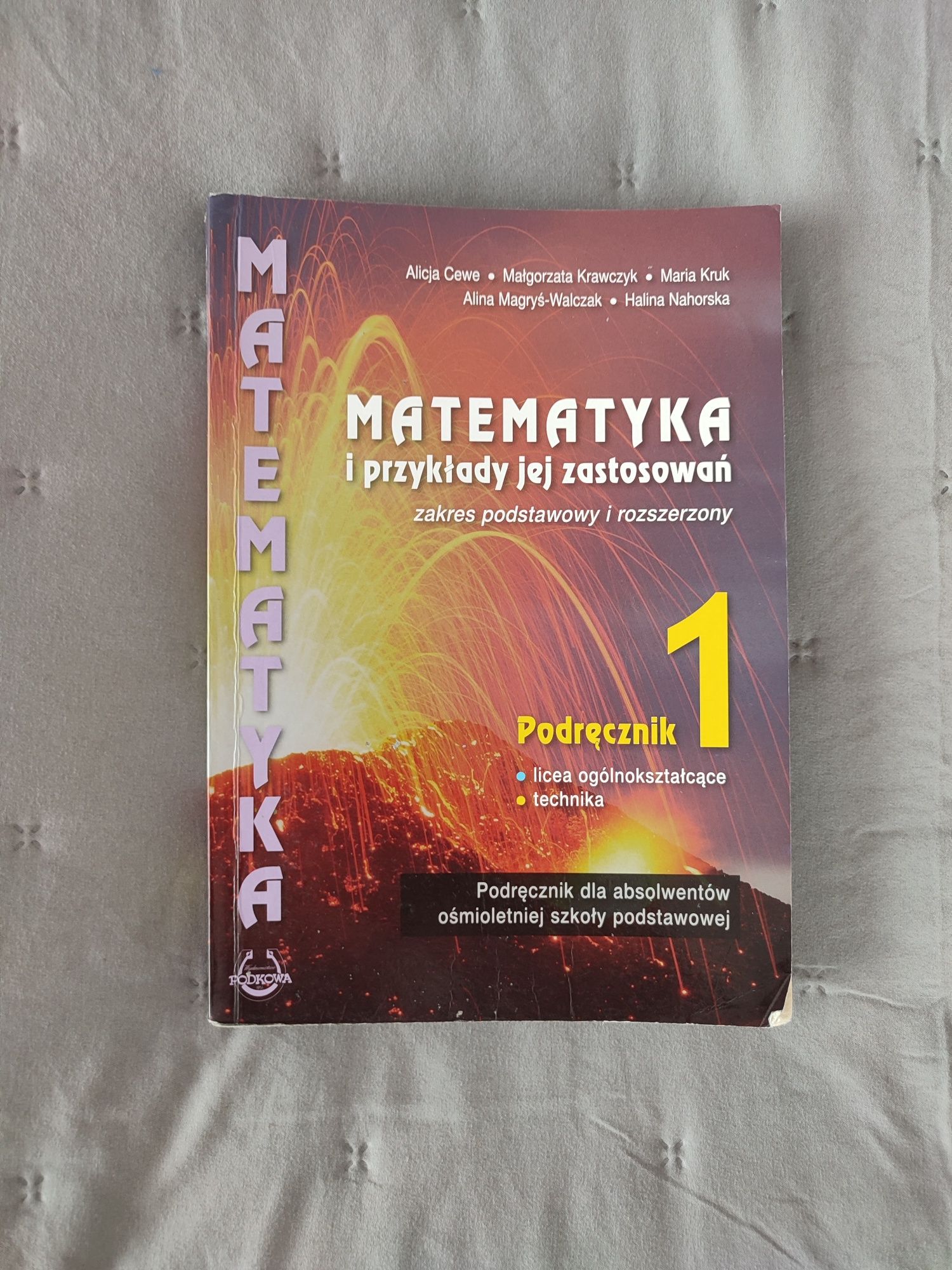 Matematyka i przykłady jej zastosowań 1 podręcznik matematyka