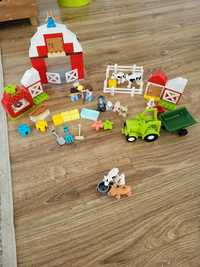 Lego duplo stodoła, zwierzęta gospodarskie