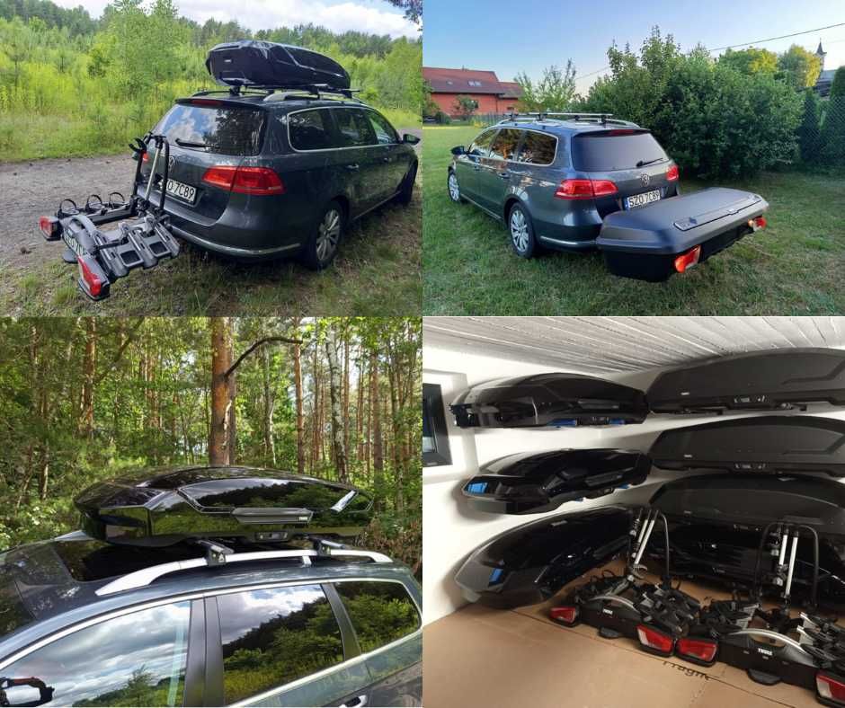 bagażnik box dachowy wynajem kufer boxy na hak wypożyczalnia