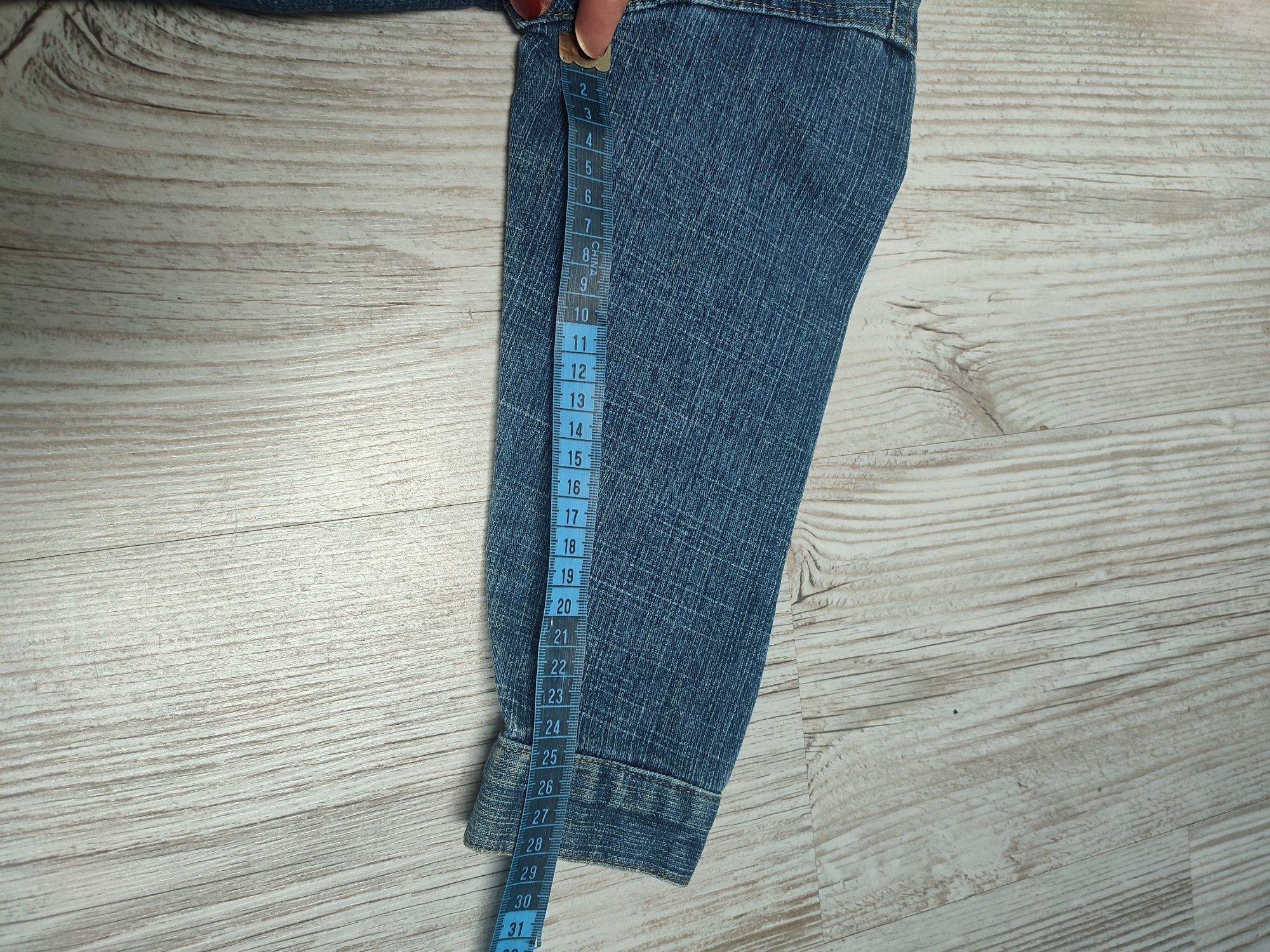 Vogue Children 2 3 lata 92 98 kurtka jeans chłopięca naszywki bawełna