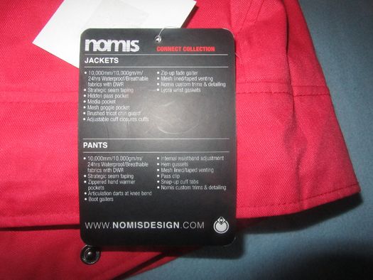Лыжная куртка NOMIS