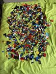 Duży zestaw klocków – używane, mieszane, LEGO i inne marki,