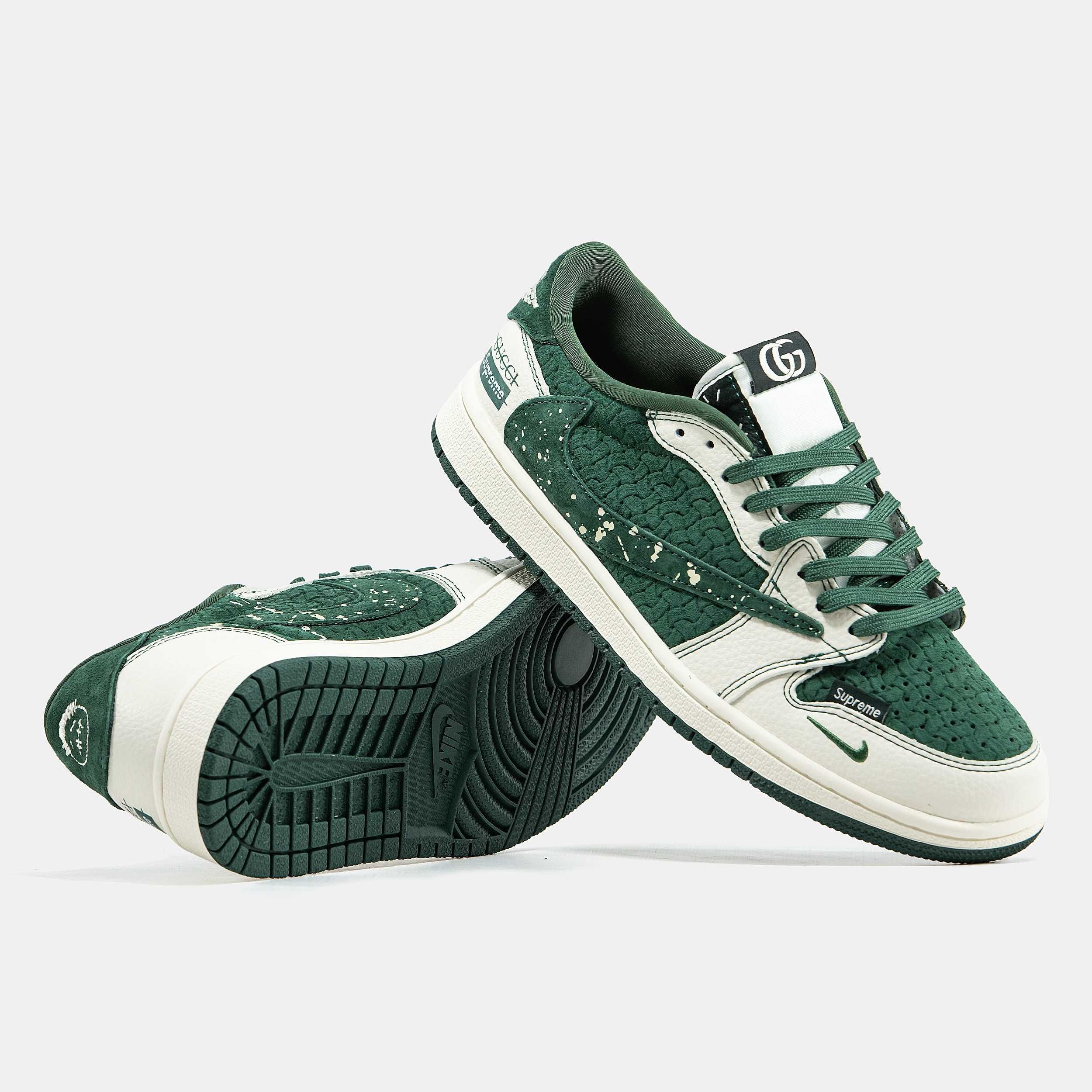 Кросівки Nike Air Jorgan 1 Low x Travis Scott x Gucci x Supreme 40-45