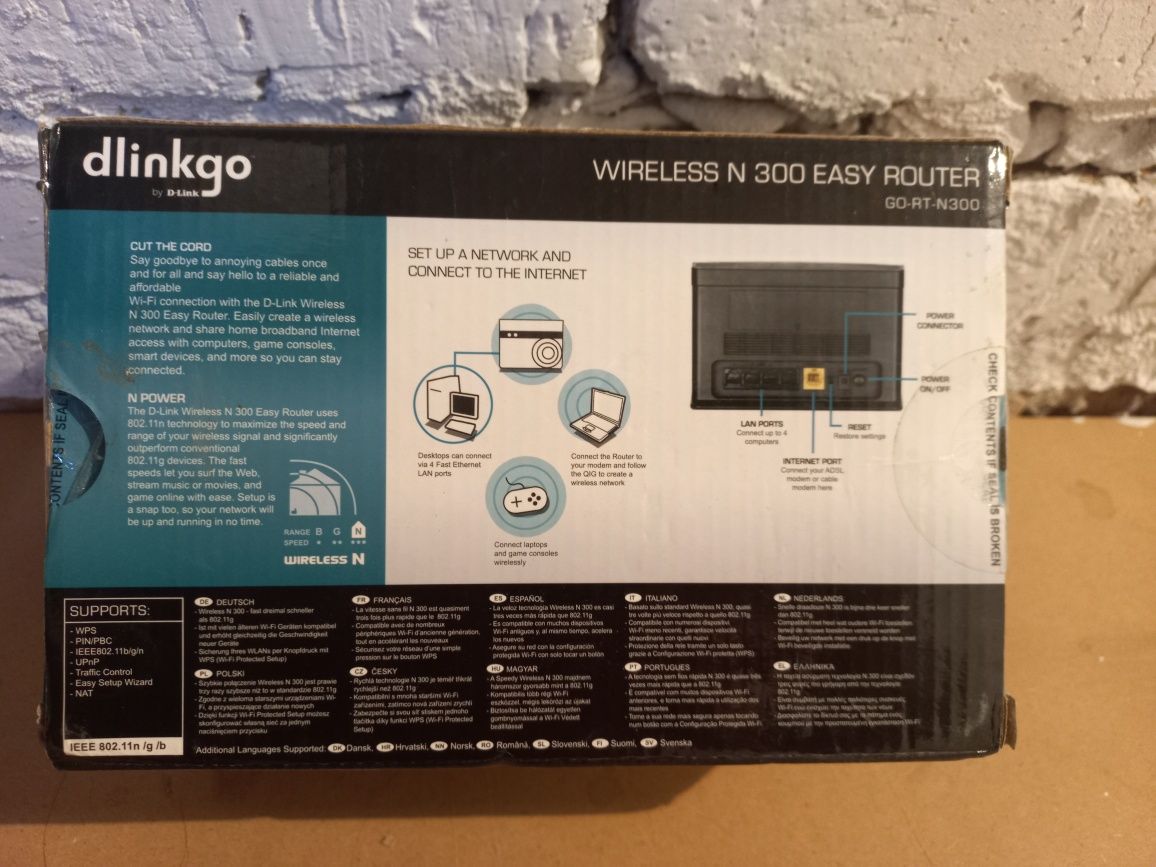 Роутер  N300 wireless
