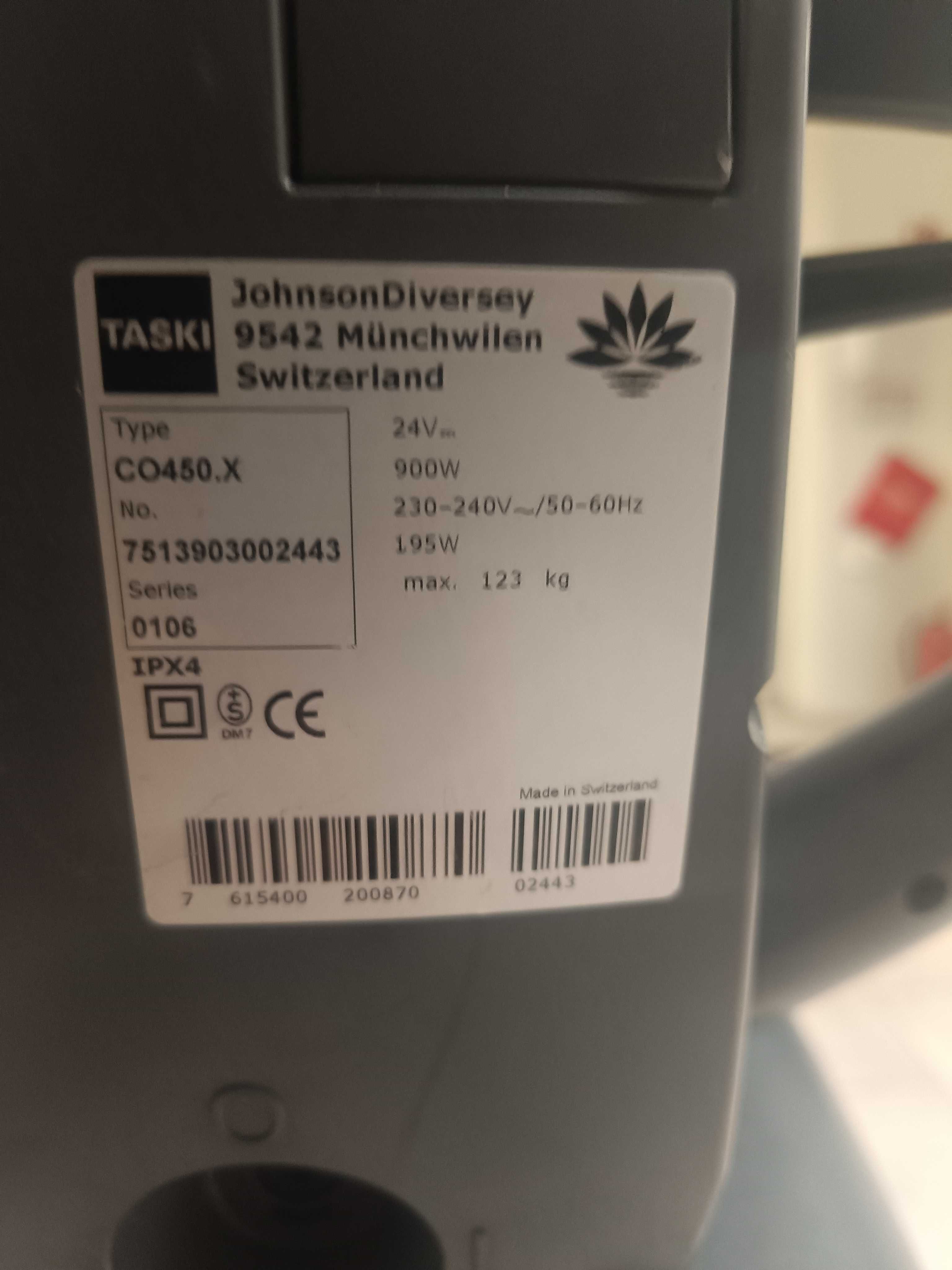 Szorowarka /maszyna czyszcząca Taski 450 Nowe Baterie