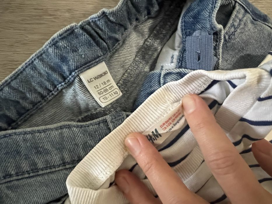Джинси для хлопчика 12/18 міс 80/86 розмір