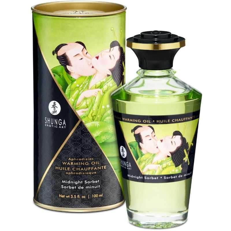 Óleo de massagem Shunga 100 ml (vários sabores)