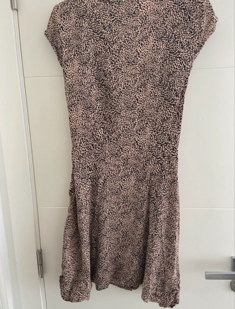 Vestido com padrao - Mango