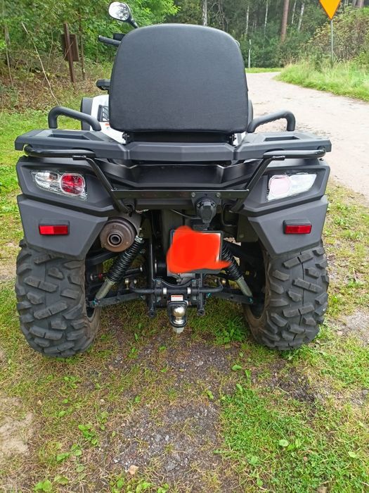 Quad KYMCO mxu 700 + PŁUG