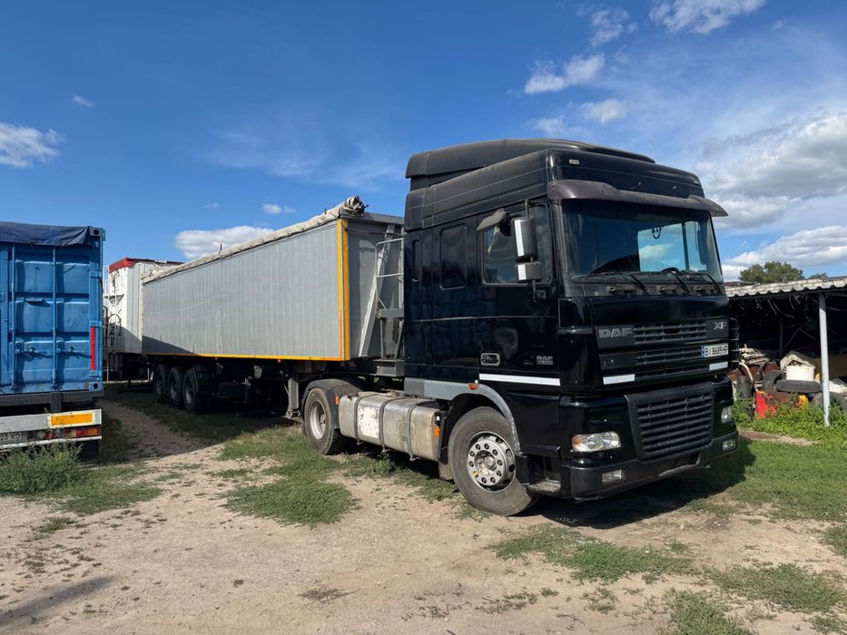 Послуги зерновоза,сцепки,напівпричеп  самосвал.