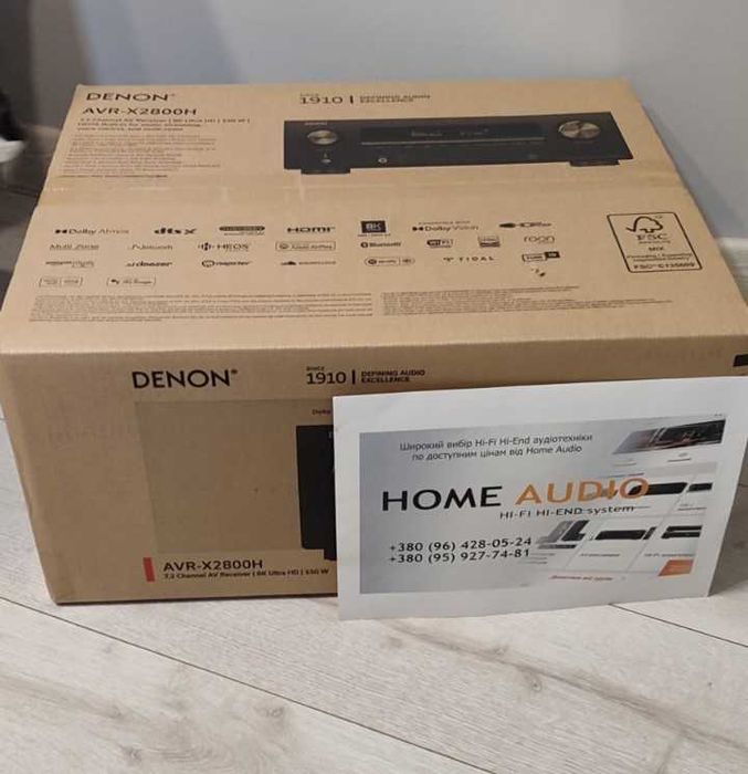 Новий AV-ресивер Denon AVC-X3800H (AVR-X1800H/AVR-X2800H/AVC-S670H)