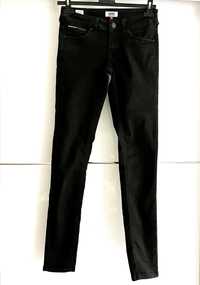 Spodnie jeansowe rurki czarne Tommy Hilfiger