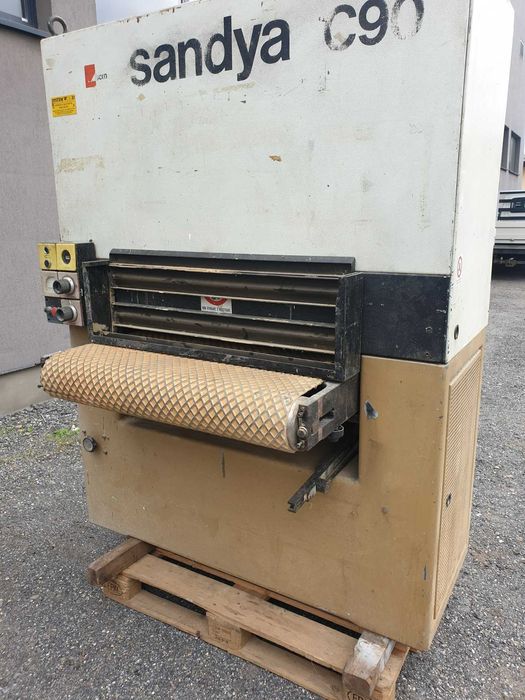 Szlifierka szerokotaśmowa SCM C90  oscylacja taśmy walec gumowy twardy