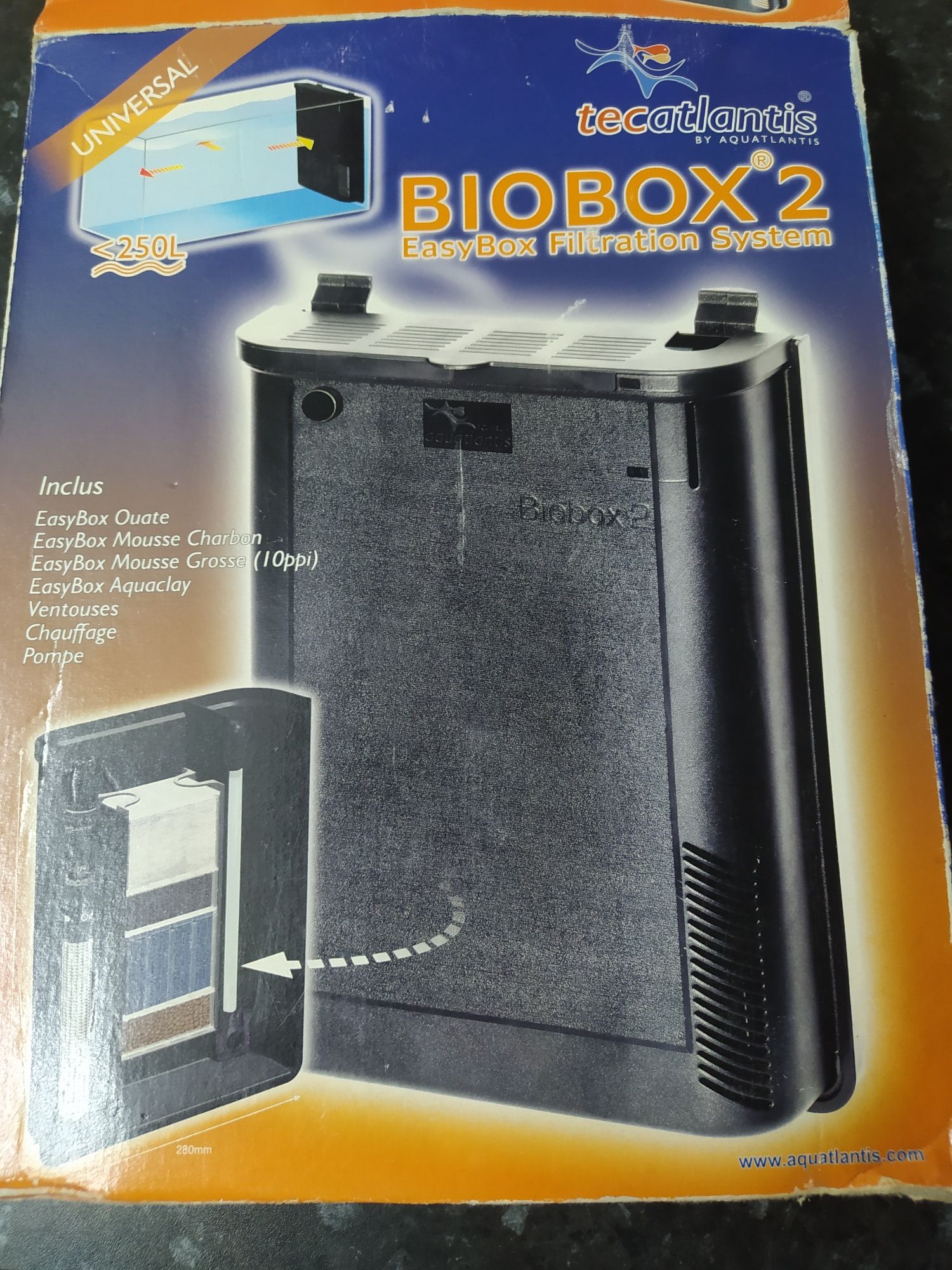 Filtro biobox para aquário