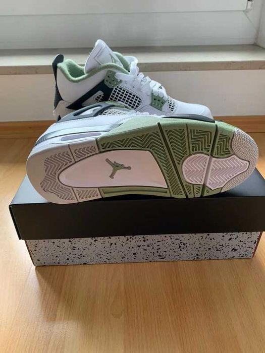 Buty meskie Mokasyny Jordan_4_Retro_Seafoam R.44