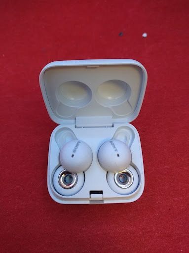 słuchawki bezprzewodowe douszne sony link buds odcienie szarego bt