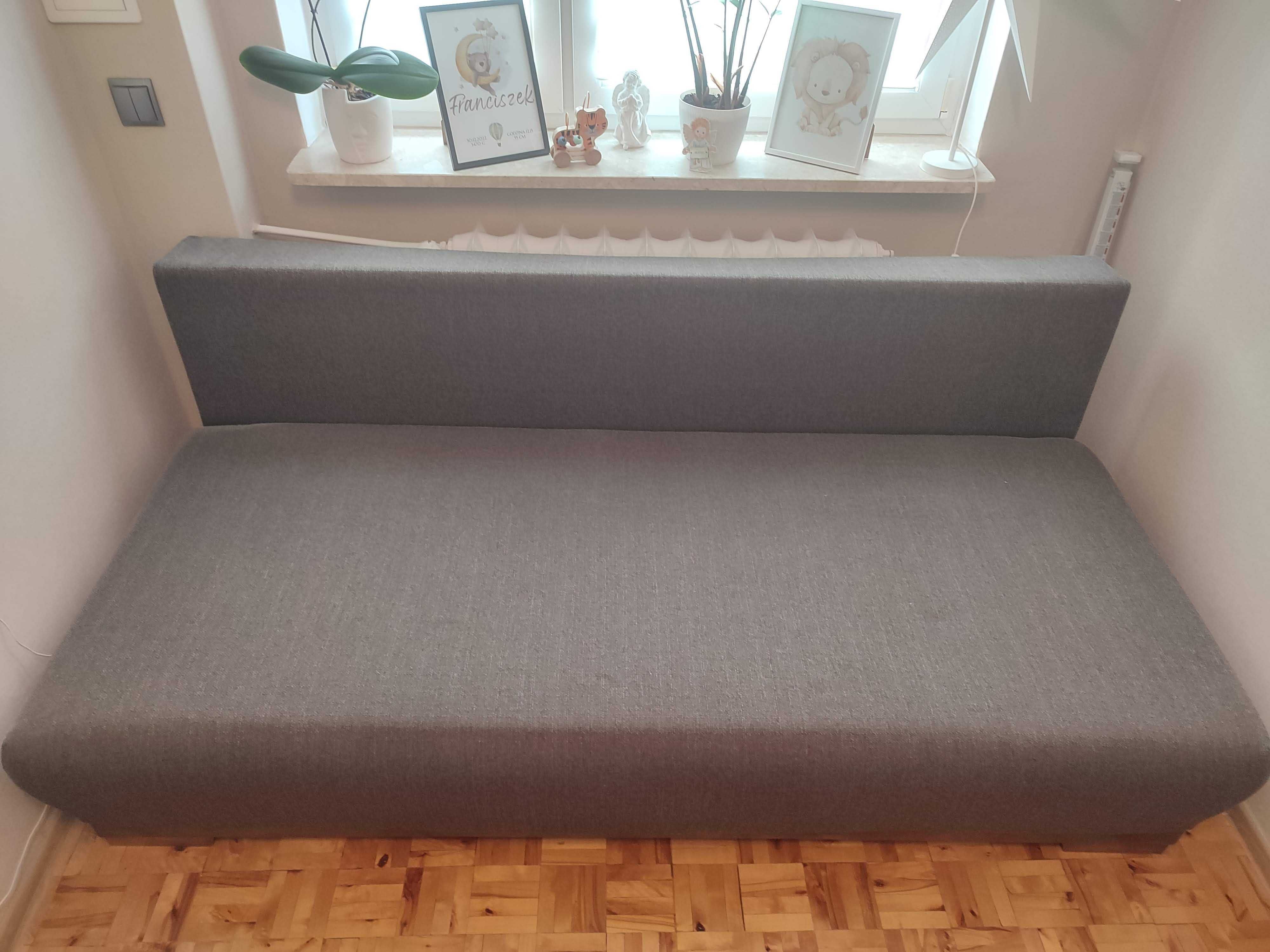Wersalka kanapa sofa 3DL 160x200 rozkładana z pojemnikiem i poduszkami