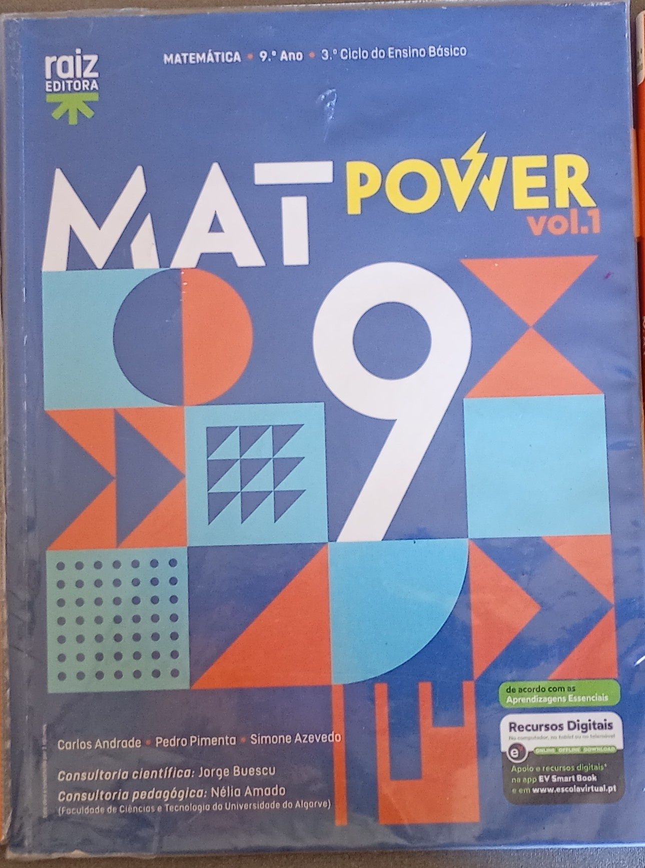 Manual escolar MatPower 9 volume 1