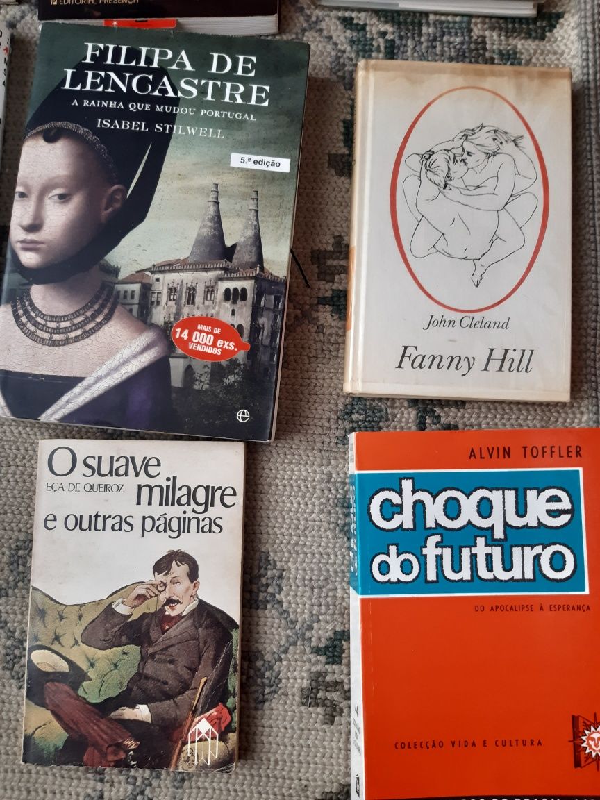 Livros usados variados