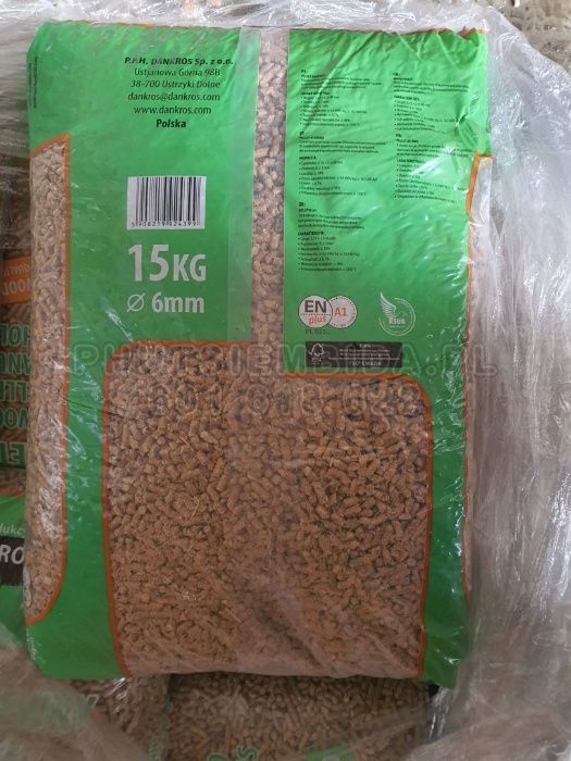 Pellet DANKROS A1 cena za 1 tonę PROMOCJA