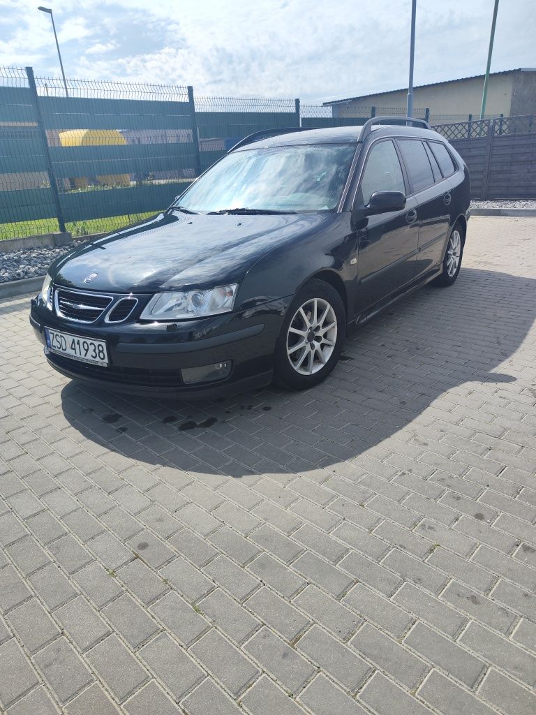 Saab 9-3 1.9 150km 2007r automat, kombi hak