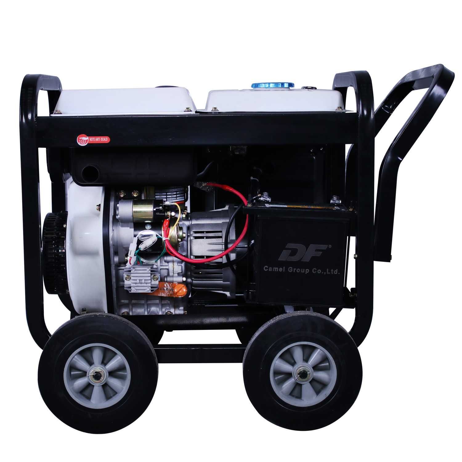 Генератор дизельний Gucbir GJD7000H, 1 фаза, 7000  kVA, електрозапуск