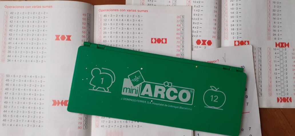 MINI ARCO, brinquedo educativo espanhol antigo