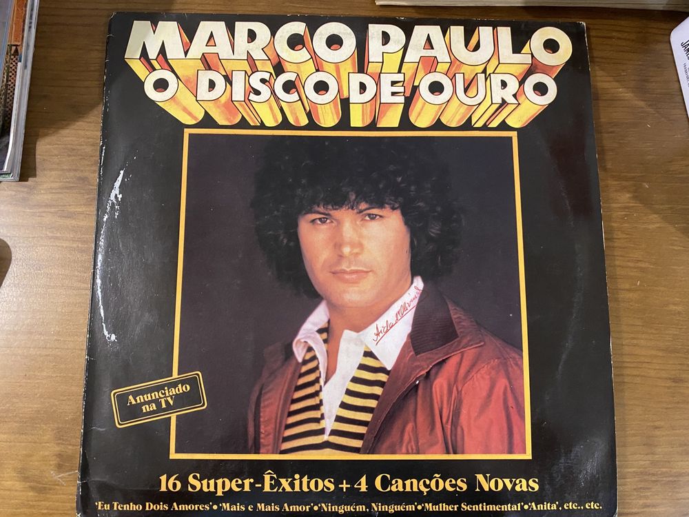 Vinil Marco Paulo - O disco de Ouro 1982