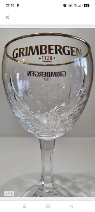 Grimbergen 330ml pokal kufel 0,33l szkło