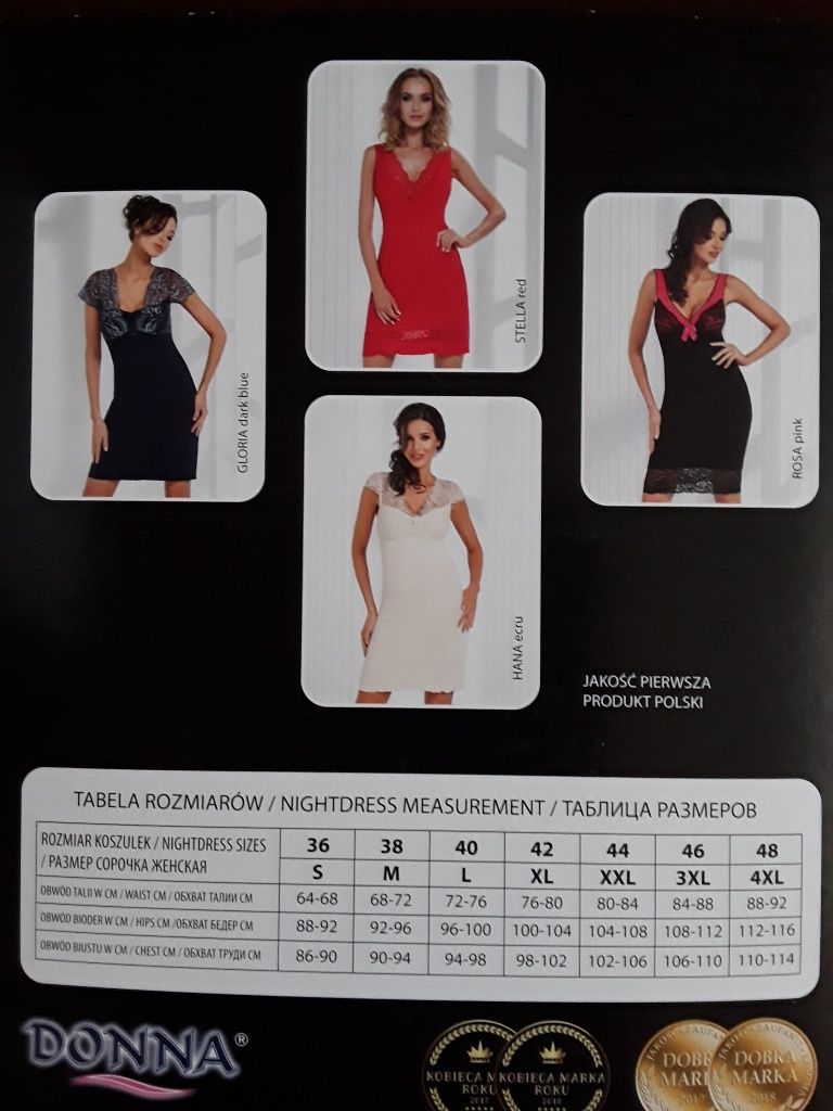 Koszulka nocna rozmiar xl