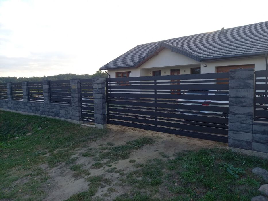 Brama przesuwna aluminiowa