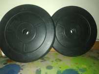 Discos com 10kg cada