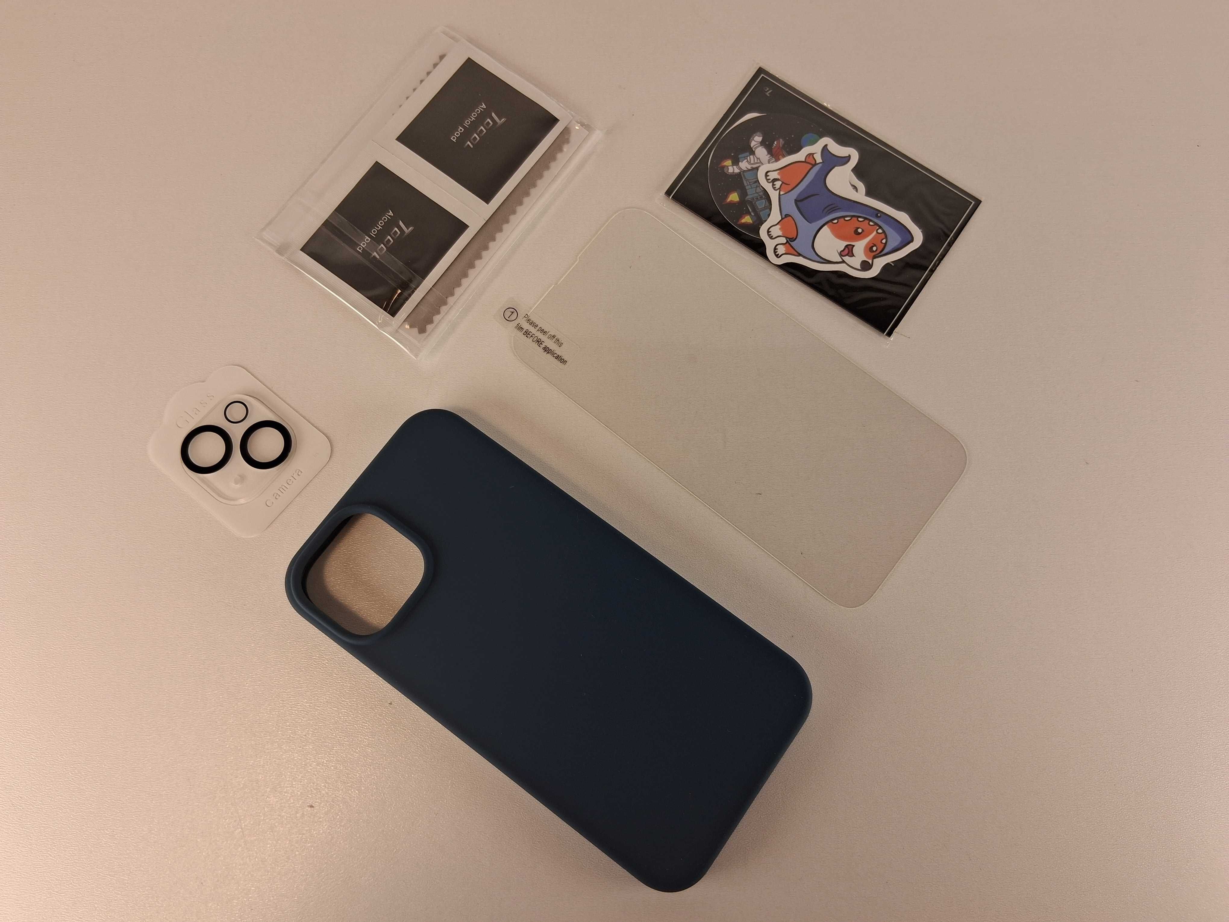 Y108 Zestaw Ochronny Do Iphone 14 TOCOL Etui Szkło Obiektywy