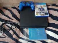 PS4 slim 1Tb z padem i grą FIFA 23