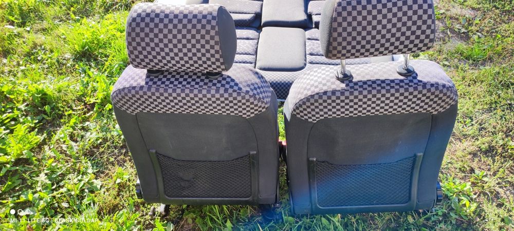 Fotele Fotel Komplet nie Grzane z Audi A3 8L 1.9 5 Drzwi 99 Gołdap
