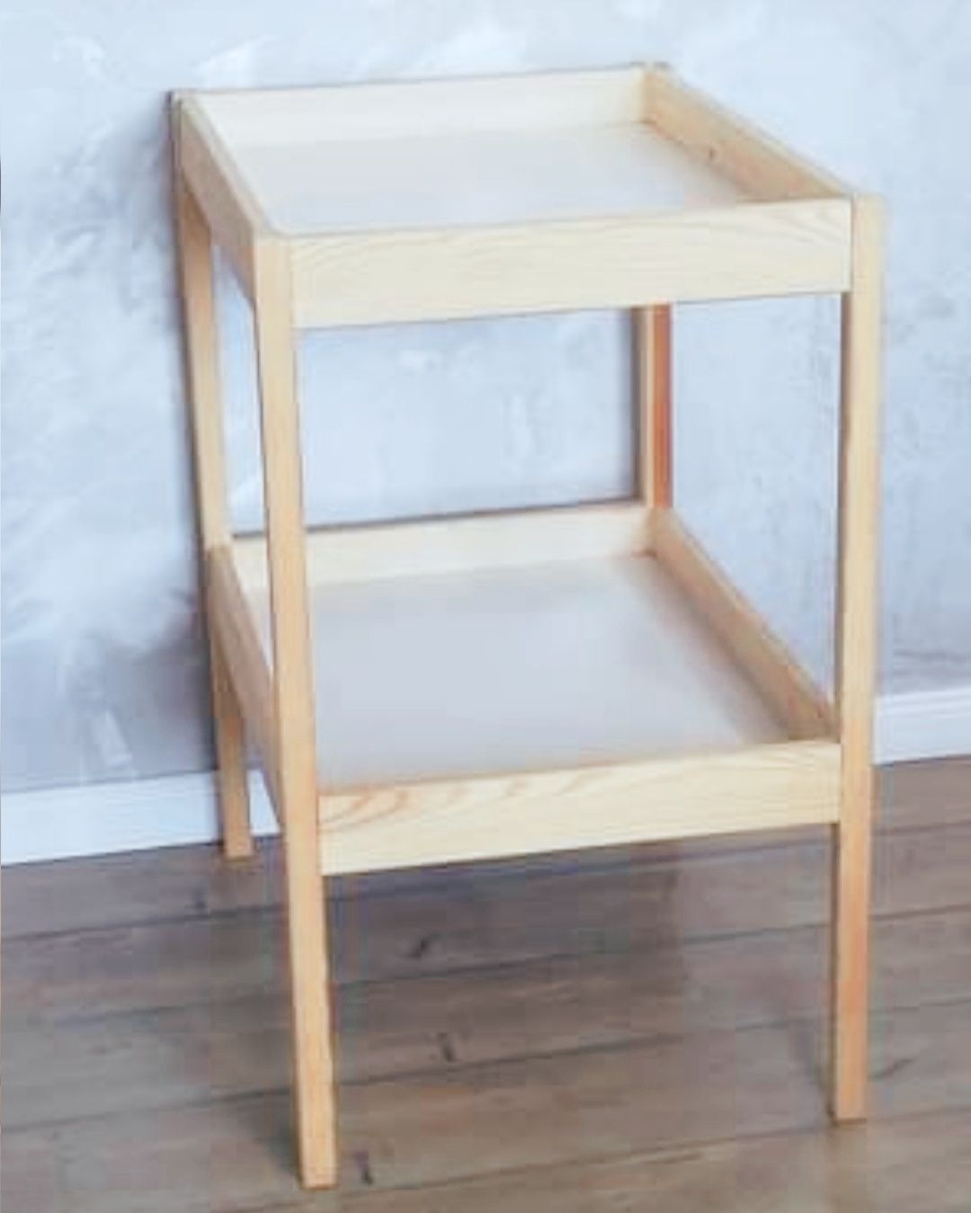 Przewijak. Drewno. Stolik do przewijania dla niemowląt, a la Ikea