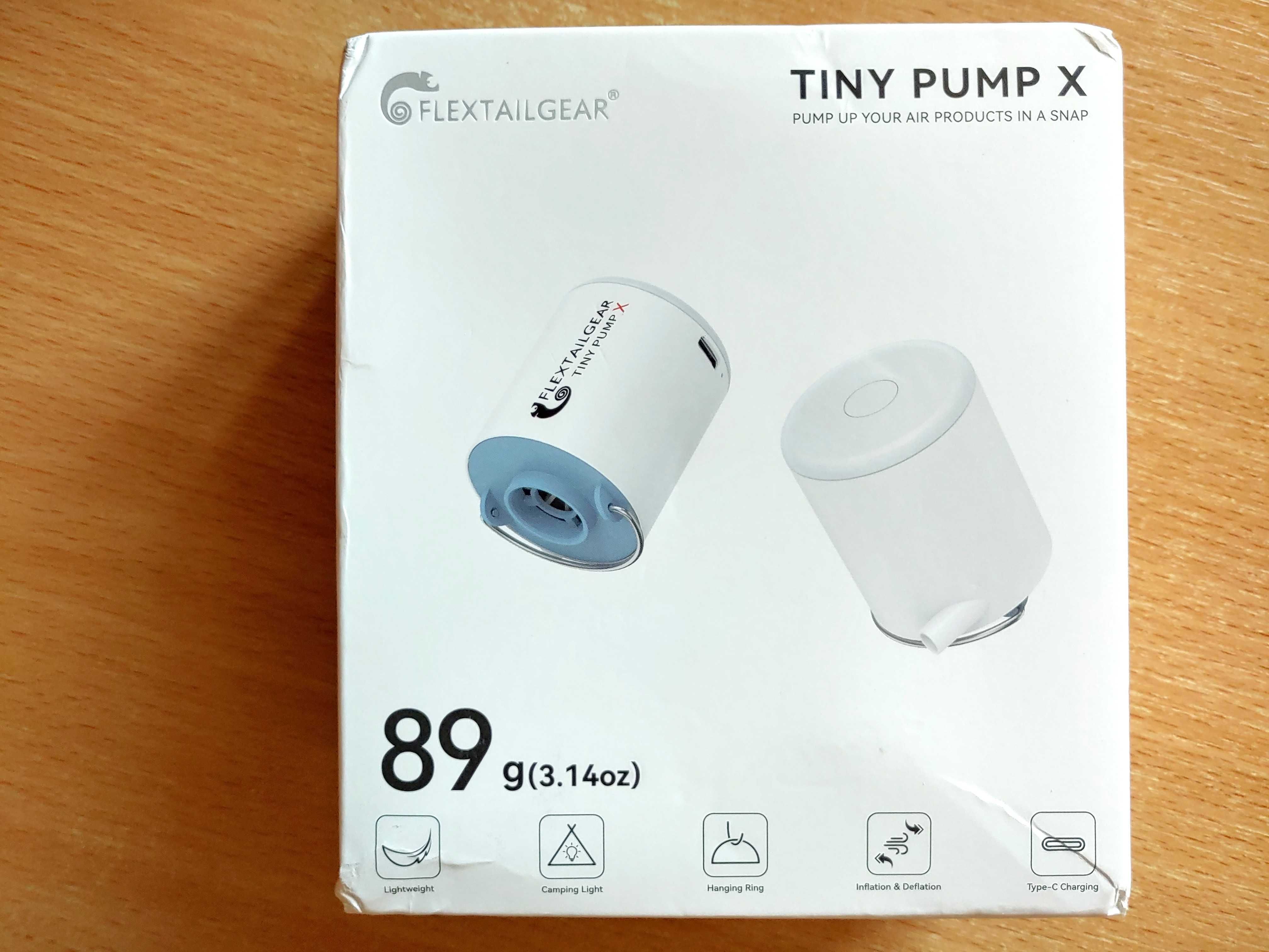 FLEXTAILGEAR Tiny Pump X Гарантія Туристичний електричний міні насос