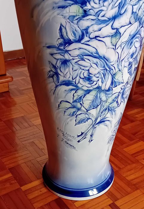 Jarrão Pintado a Mão Antigo