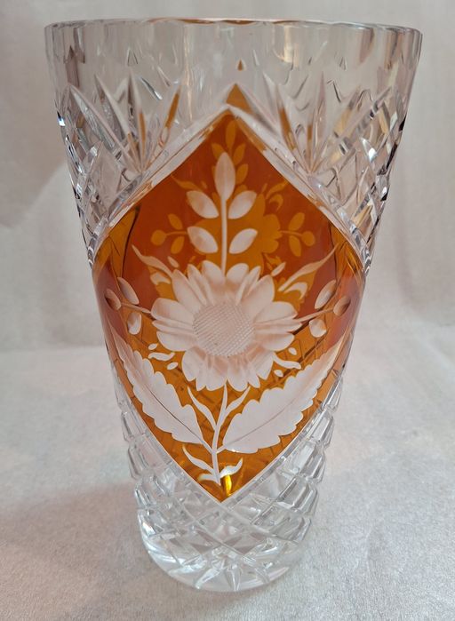 Wazon ze szkła kryształowego