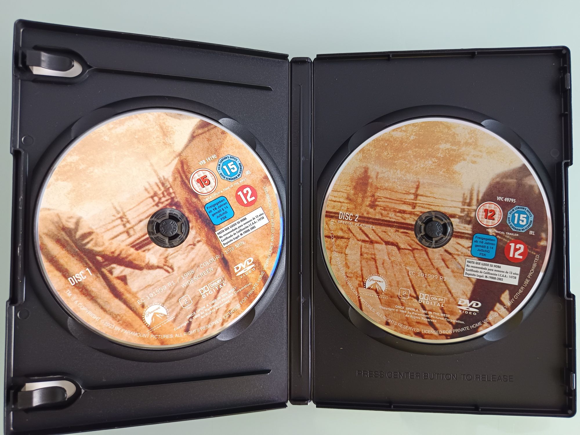 DVD edição especial colecionador aconteceu no oeste