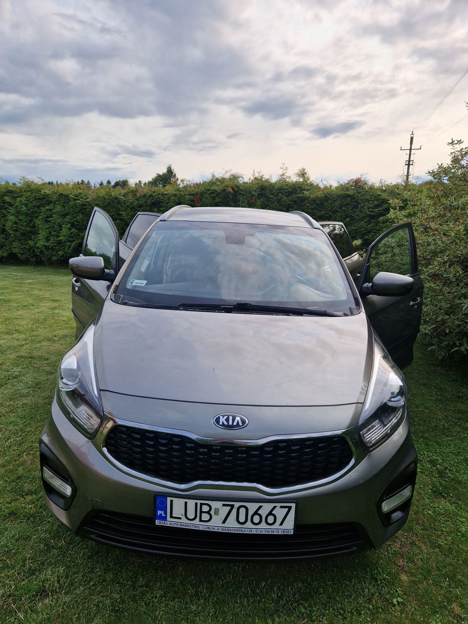 KIA CARENS 2018 r. pierwszy właściciel, serwis ASO, faktura VAT