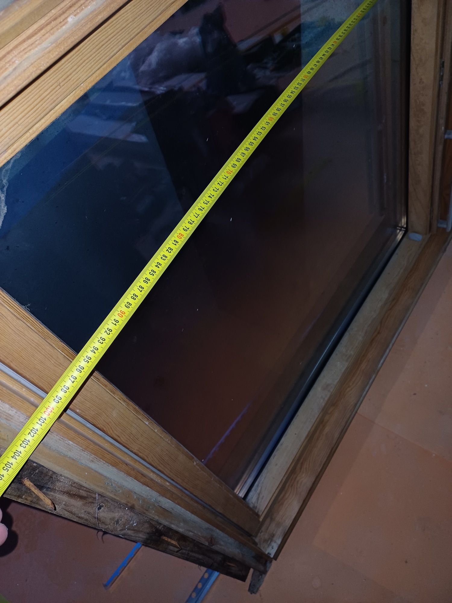 Claraboia Velux madeira