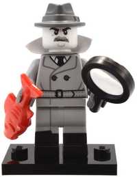 LEGO 71045 Minifigures Seria 25 Detektyw w stylu filmów noir col25-1